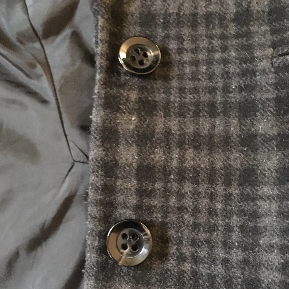 Checkered Coat, Jacket, Buttoned Blazer - image 7